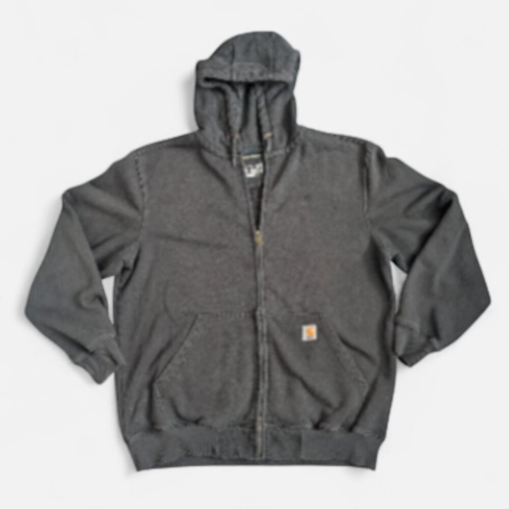 Carhartt® Rain Defender® Paxton Heavyweight Hooded Zip-Front Sweatshirt Size XL